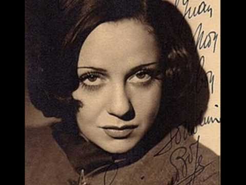 French chanson: Lucienne Boyer - Le Plus Joli Rêve, 1931