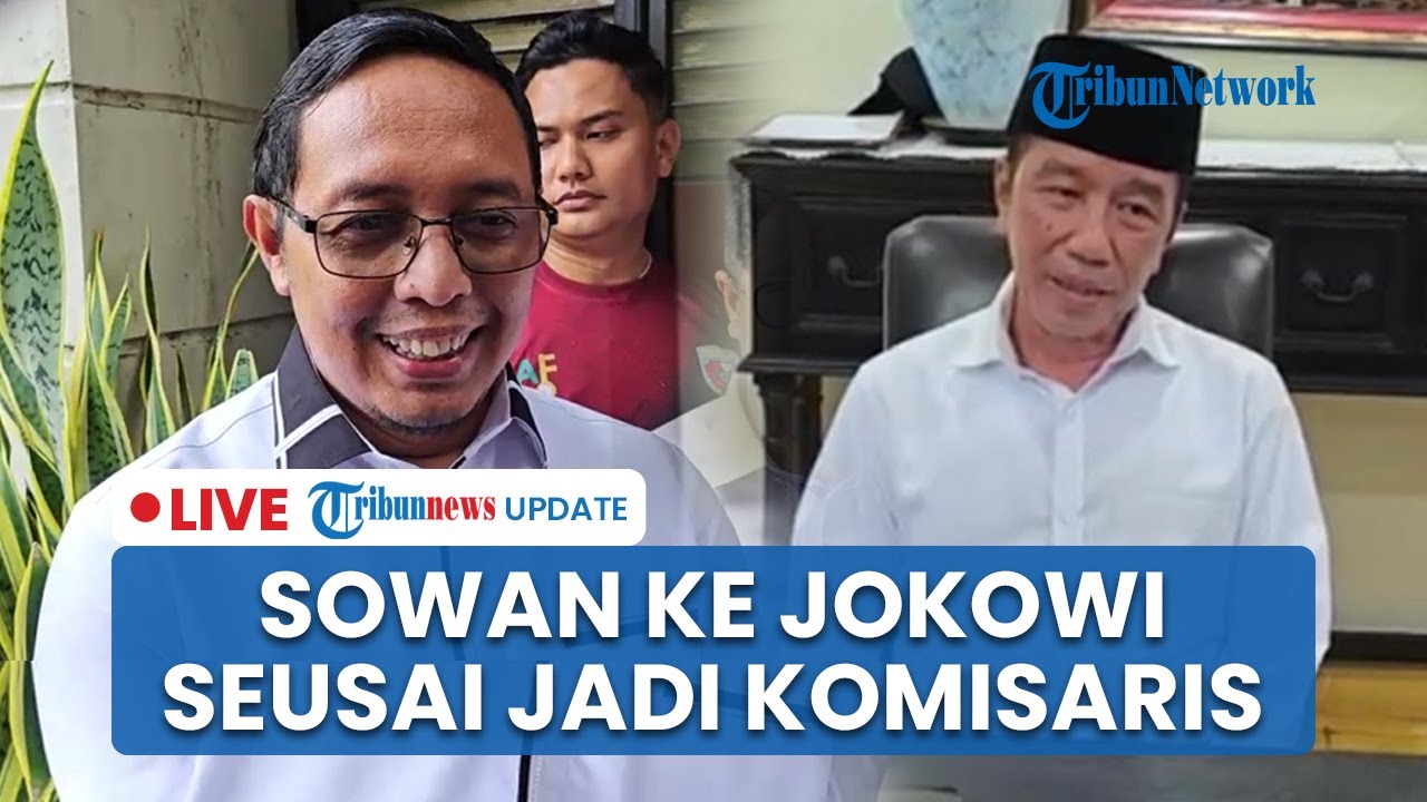 🔴LIVE: Hasan Nasbi Sowan Jokowi di Solo seusai Jadi Komisaris Pertamina, Bahas Apa?