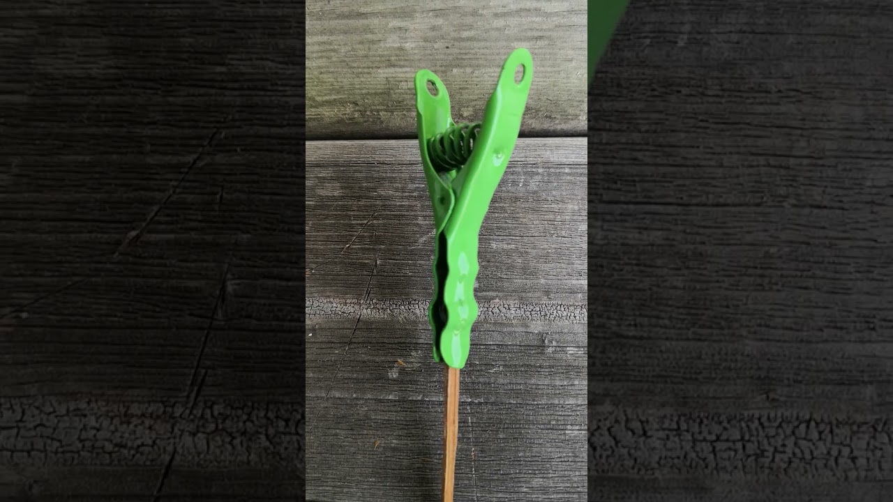 Clothespins. Strong and extremely durable. WWW.POPOTAMUS.NET