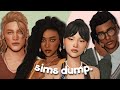 sim dump + let's chat about base game changes i NEED rn // the sims 4 speed cas + cc links