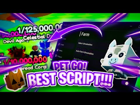 *NEW* PETS GO SCRIPT ✨ - Auto Farm, Auto Roll, Infinite Speed, Teleport - PASTEBIN 2025! 🔥