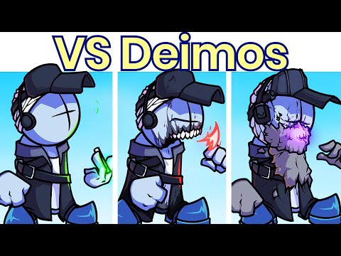 Friday Night Funkin: VS Deimos FULL WEEK [Smoke Em Out Struggle/Cutscenes/Ending] Madness Combat Mod