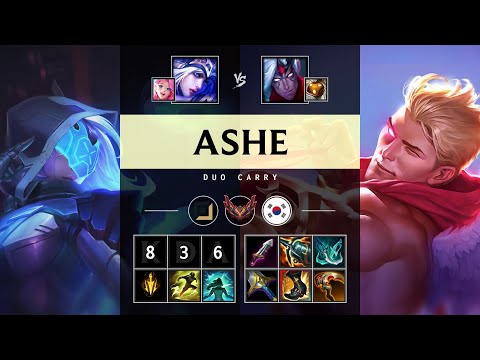 Ashe ADC vs Varus - KR Grandmaster Patch 25.21
