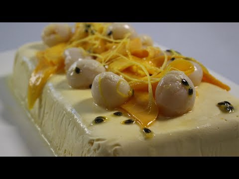 Mango Semi Freddo Recipe with Tropical Fruit in Syrup - Woolworths