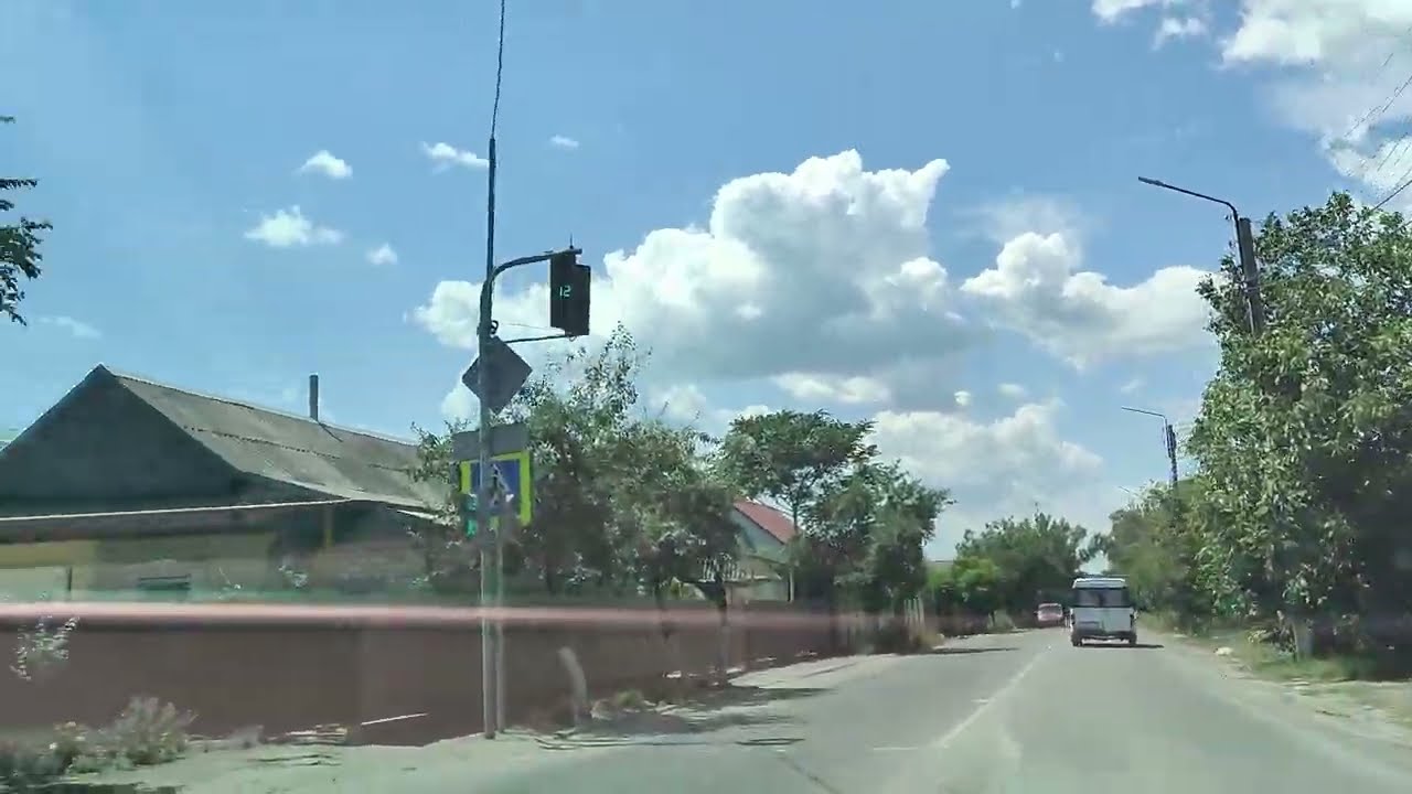 Авто прогулка в центр город Бердянск