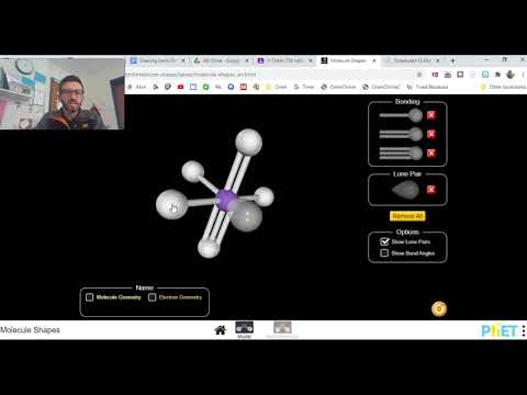 Molecule Shapes Simulation Answer Key