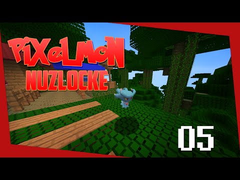 Minecraft: Pixelmon Nuzlocke - Episode 5 - THIRD BADGE! (Pixelmon 4.2.7)