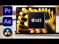 Video Editing On M3 MacBook AIR