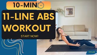 11 Line Abs Workout | Intense Upper & Lower Ab Exercises