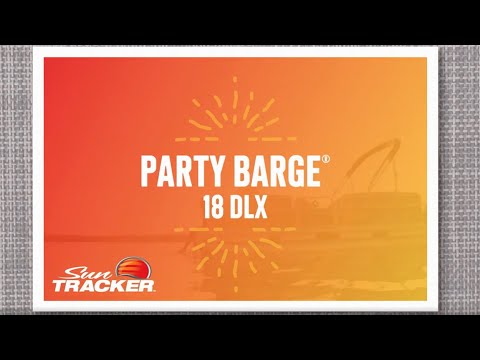 Sun Tracker Party Barge 18 DLX video