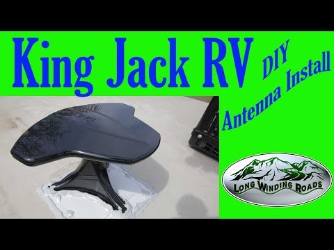 King Jack RV Antenna with Signal Finder - OA8501