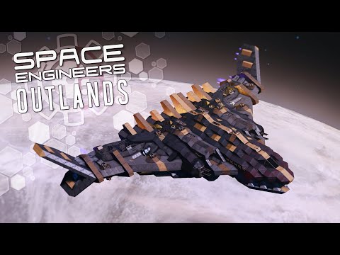 Space Engineers Full Build Time-lapse (Pewee Cruiser)