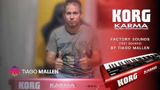 Video thumbnail for KORG KARMA - (FACTORY SOUNDS) - DEMO - TEST SOUNDS by Tiago Mallen #korg #karma #korgkarma by Tiago Mallen