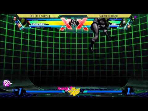 UMVC3 CFD | Hi i'm Nasty vs Sudden Blackout - DROMSTRUCTION CnC #3