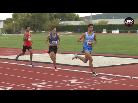 1.500m Hombres Sub18, Cto. Cataluña 2020