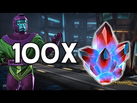 100x Alliance Quest Crystal Opening! - Marvel Contest Of Champions