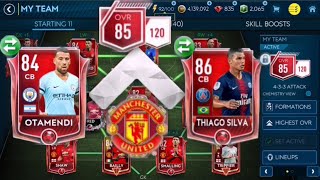 How to make a full chemistry team - half Manchester United team in FIFA Mobile 19! +Lucky packs!!