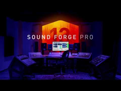 ה-SOUND FORGE Pro 13 Suite - גרסת המקצוענים יצאה לאור