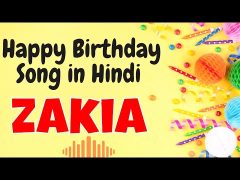 Happy Birthday Zakia Song | Birthday Song for Zakia | Happy Birthday Zakia Song Download