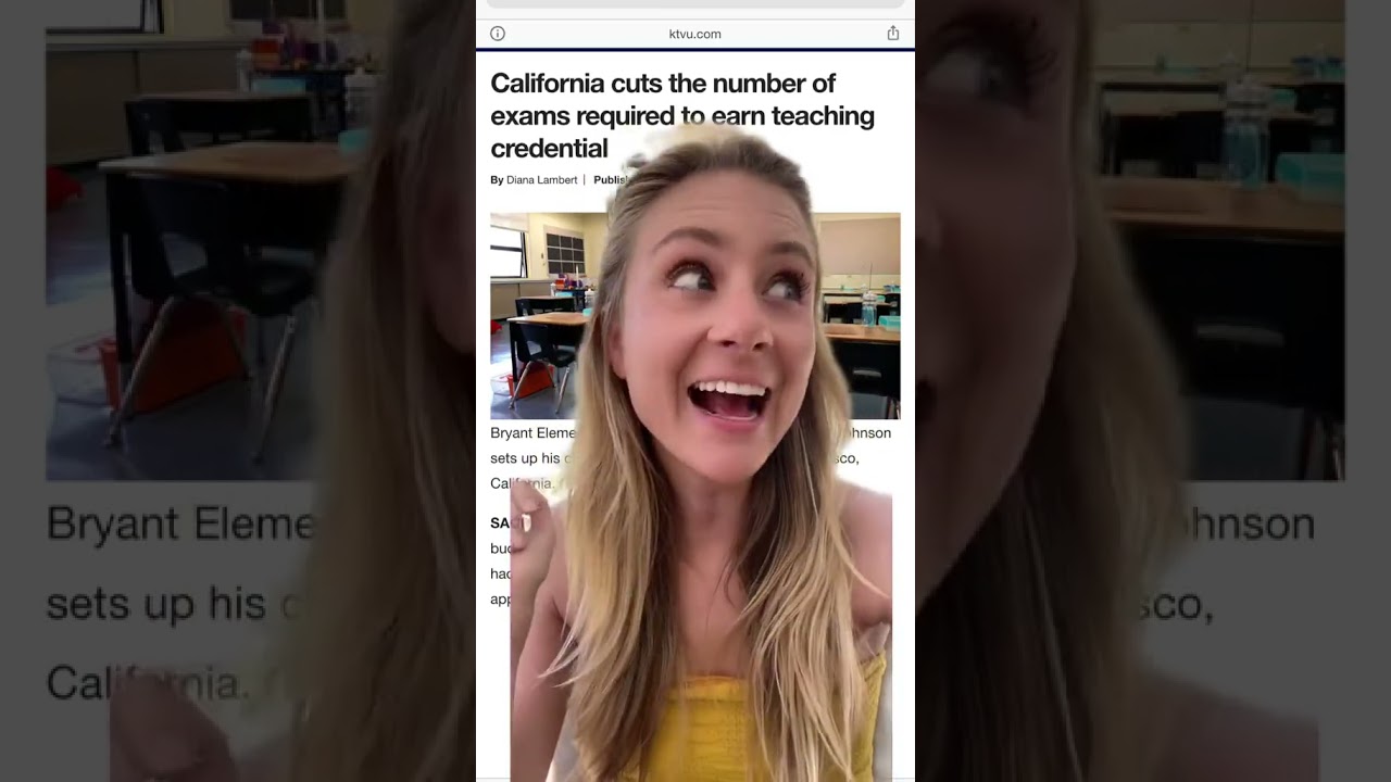 Cheers to that CAteachers studentteacher californianews teachersofyoutob news CSET