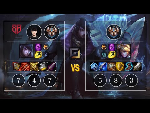 SB Leo Aphelios vs Ezreal Bot - KR Challenger Patch 10.11