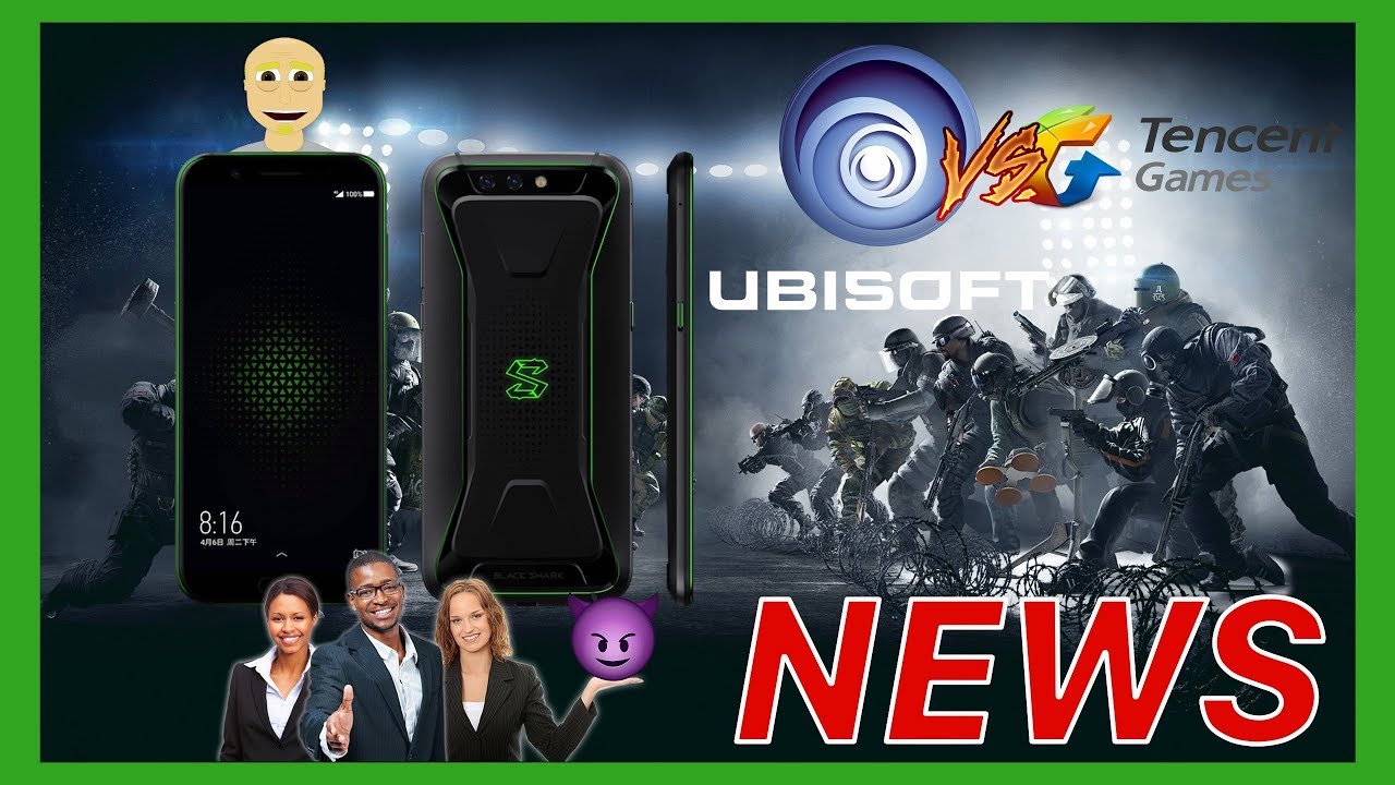 Tencent Publishes Ubisoft Games and Xiaomi Challenges The Razer Phone (Android Gaming News)