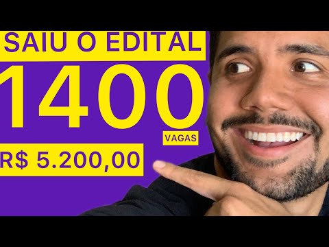 Concurso UnDF: raio x do edital; 1400 vagas; R$ 5.400,00