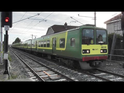 Irish Rail 8520 Class Dart Train 8638 - Kilbarrack Station, Dublin