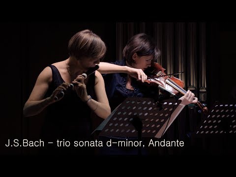 J.S.Bach - trio sonata d-minor, BWV 527, Andante - Gnessin Baroque