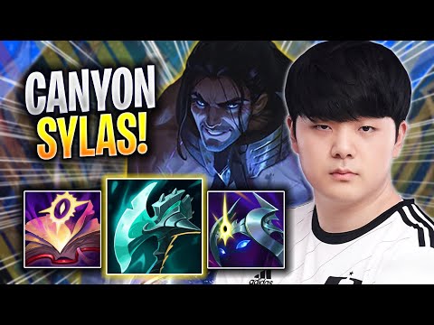 CANYON IS SO CRAZY WITH SYLAS! - DK Canyon Plays Sylas JUNGLE vs Graves! | Season 2023