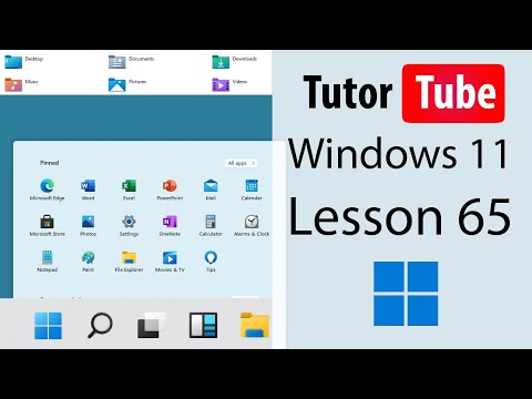 Windows 11 Tutorial Lesson 1 Windows 11 Environment