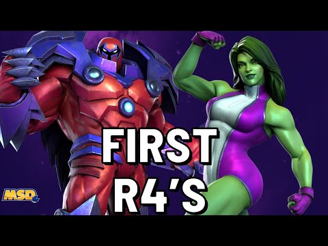 My First TWO Rank 4 7-Star Champions: Onslaught and She-Hulk!