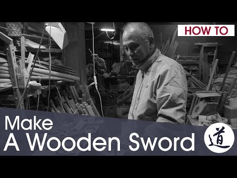 How To Make a Bokken - with Master Nidome Yoshiaki, Japanese Artisan