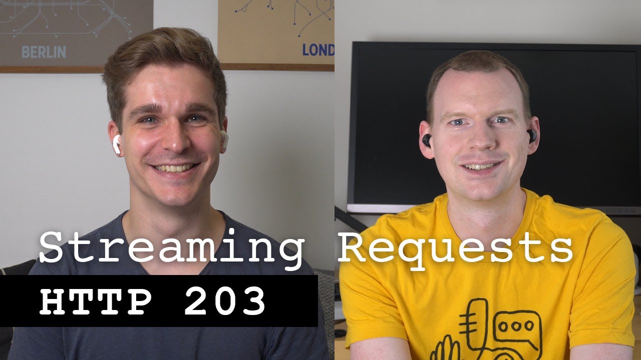 Streaming requests with fetch - HTTP 203