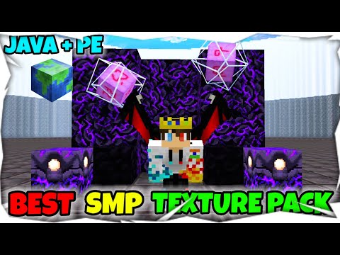 BEST TEXTURE PACK FOR SMP JAVA + PE IN HINDI