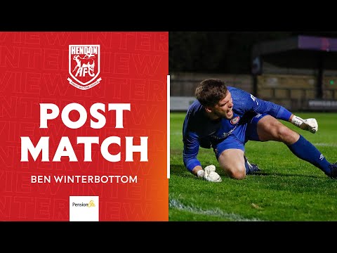 Brentford B: Ben Winterbottom post-London Senior Cup Final
