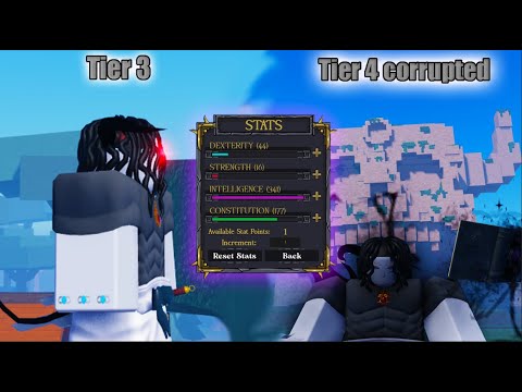 Black Clover Roblox First Look at the hybrid devil tier 4 corrupted | CLOVER RETRIBUTION