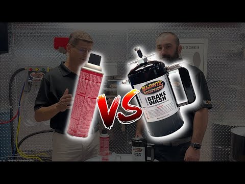 Aerosol vs. Bulk Brake Wash