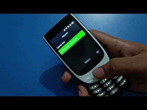 How to set right shortcut key Nokia keypad phone, lock screen setting use