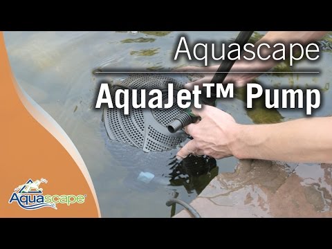 Aquascape's  AquaJet Pump Line