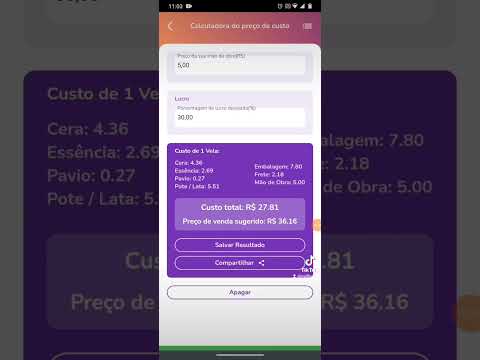 Calculadora de Vela: VelllasBR