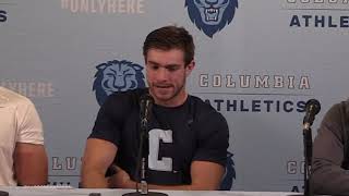 Postgame: Ben McKeighan (FB | Columbia vs Penn