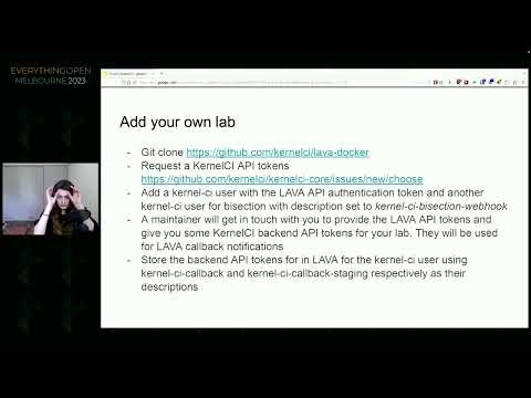 "KernelCI: Status update" - Alice Ferrazzi (Everything Open 2023)
