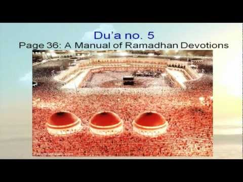 Dua Iftitah and Other Short Duas for Ramadhan by Imam Dr. Usama Al-Atar