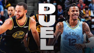 Ja Morant - Memphis Grizzlies - Stephen Curry - Golden State Warriors