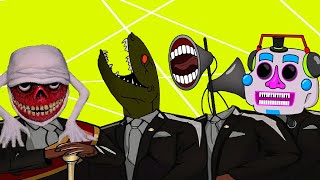 Download lagu Bridge Worm & Highway Worm & Siren Head & DJ Music Man - Coffin Dance Meme Cover mp3