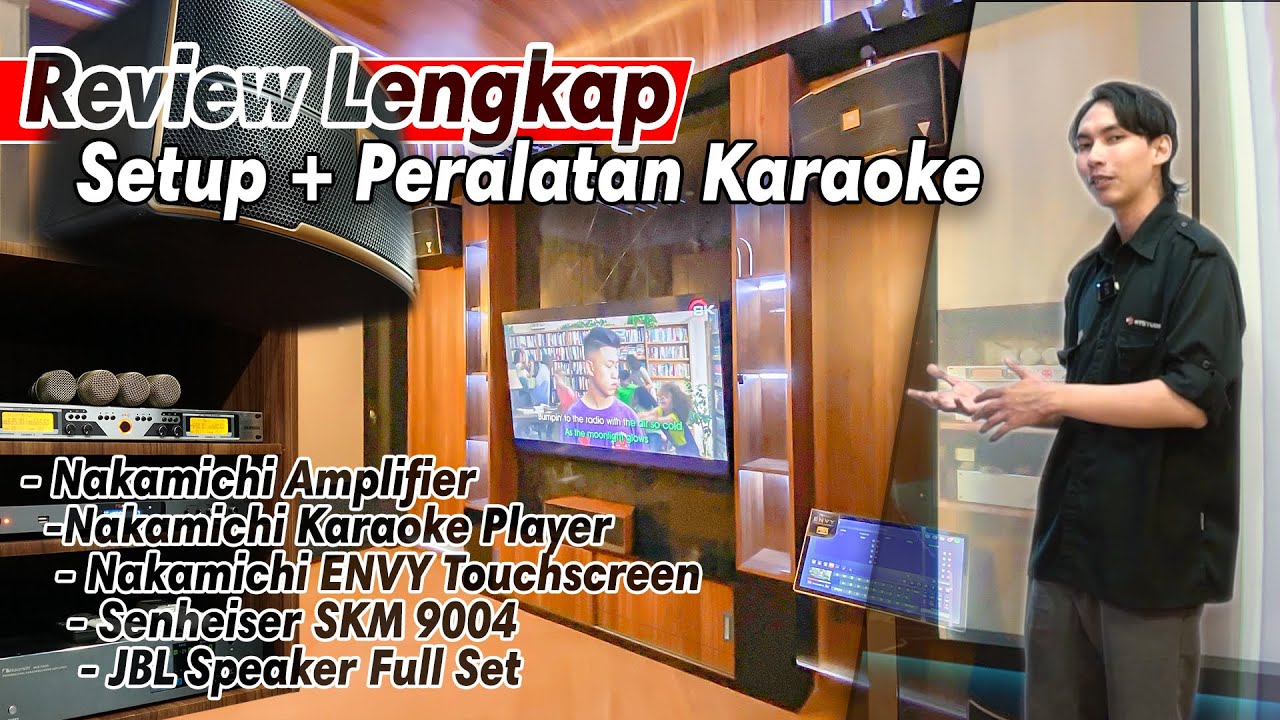 REVIEW PERALATAN KARAOKE LENGKAP + SETUP RUANG KARAOKE