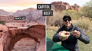 24 Hours at Capitol Reef National Park | Hickman Bridge, Navajo Knobs, Cassidy Arch, PIE, &amp; more!