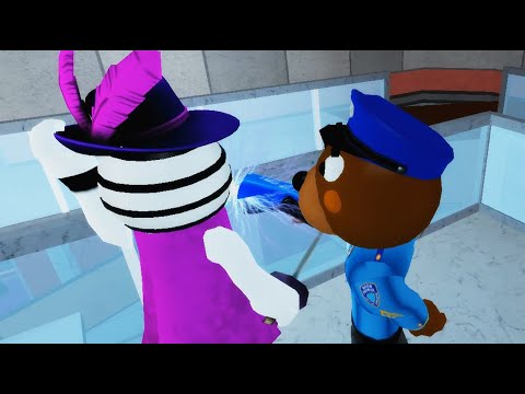 ROBLOX Piggy 2 NEW DOGGY POLICE vs NEW ZIZZY Jumpscares PIGGY 2