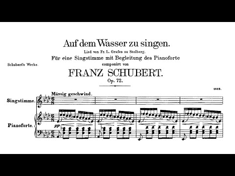 Schubert: Auf dem Wasser zu singen, D.774 - Hermann Prey, 1969 - Philips 6573 010